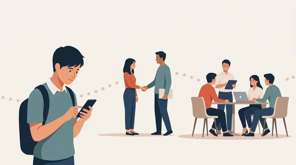 Các bước nhỏ để kết nối lại