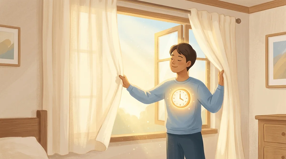 Chu kỳ ánh sáng ngày đêm và melatonin